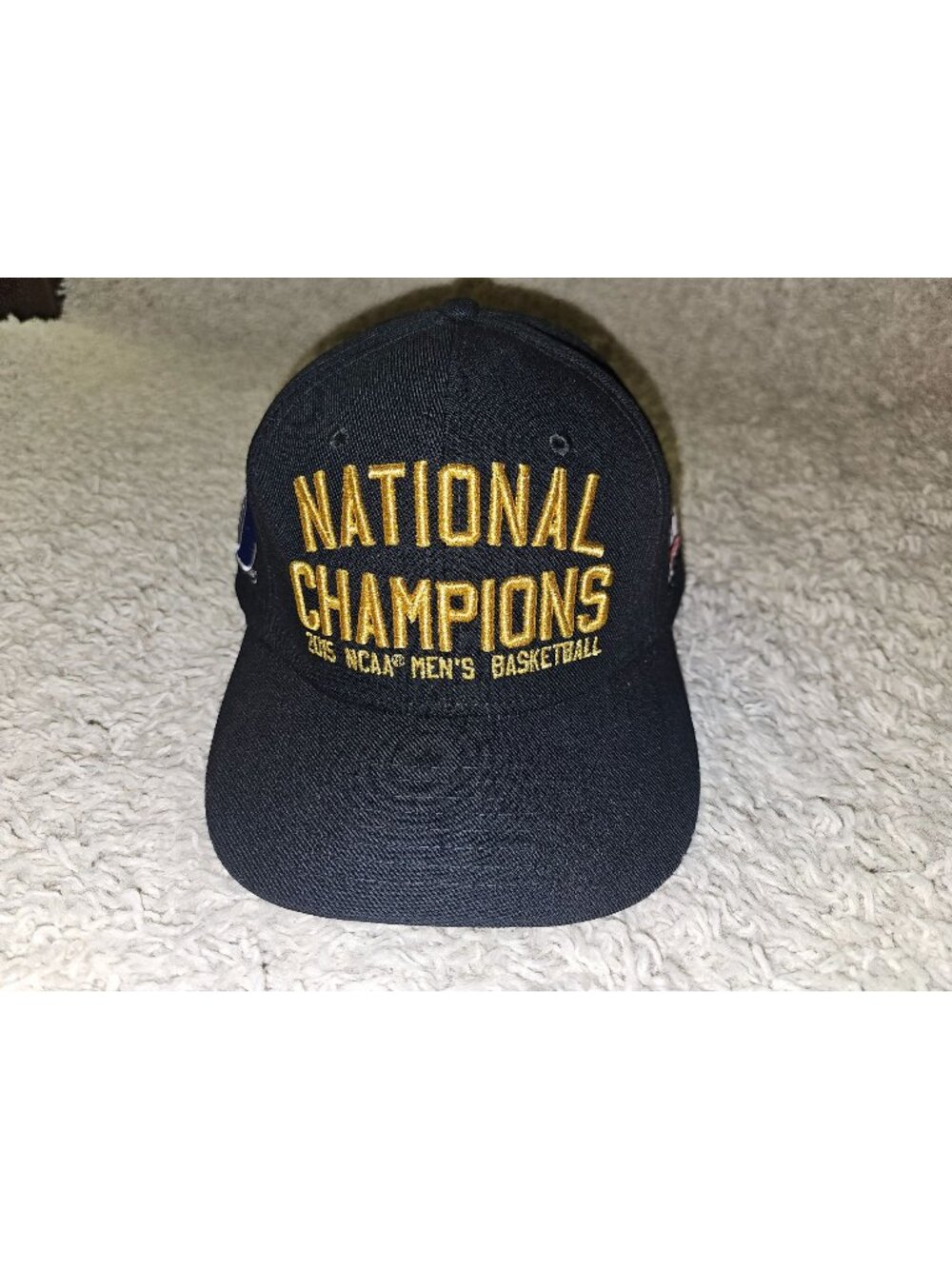 Duke Blue Devils 2015 National Champions Snapback Hat Nike Locker Room Snapback